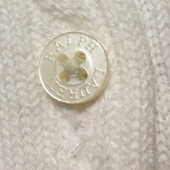 Polo Ralph Lauren Little Girls Cable-Knit Cotton Cardigan size 2T. - Picture 5 of 6